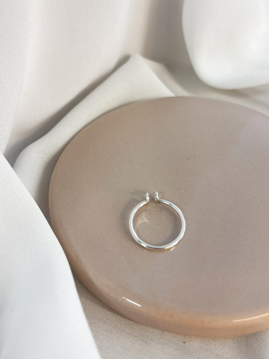 Pyöreä ringholder riipus