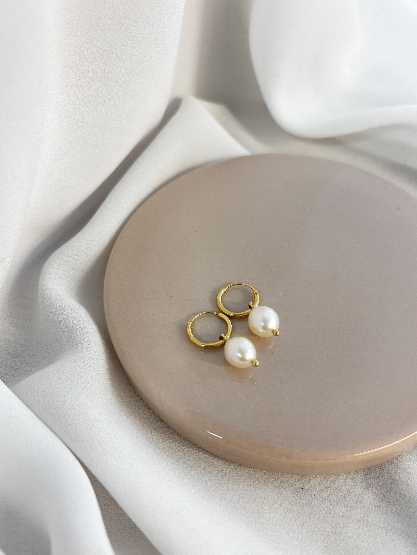 pärla mini hoop gold