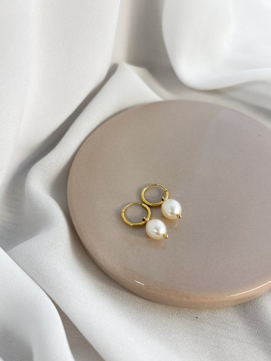 pärla mini hoop gold