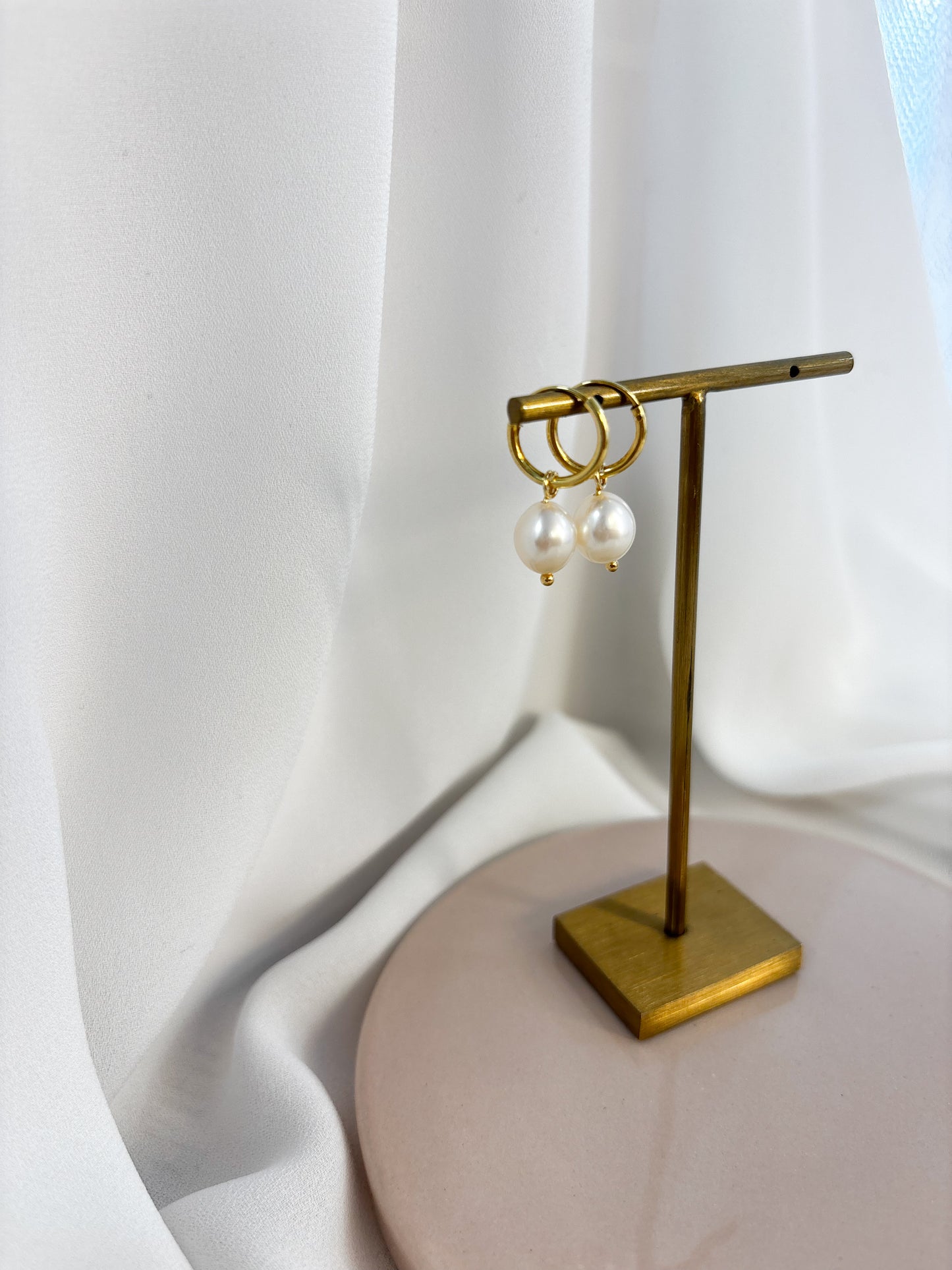 pärla mini hoop gold
