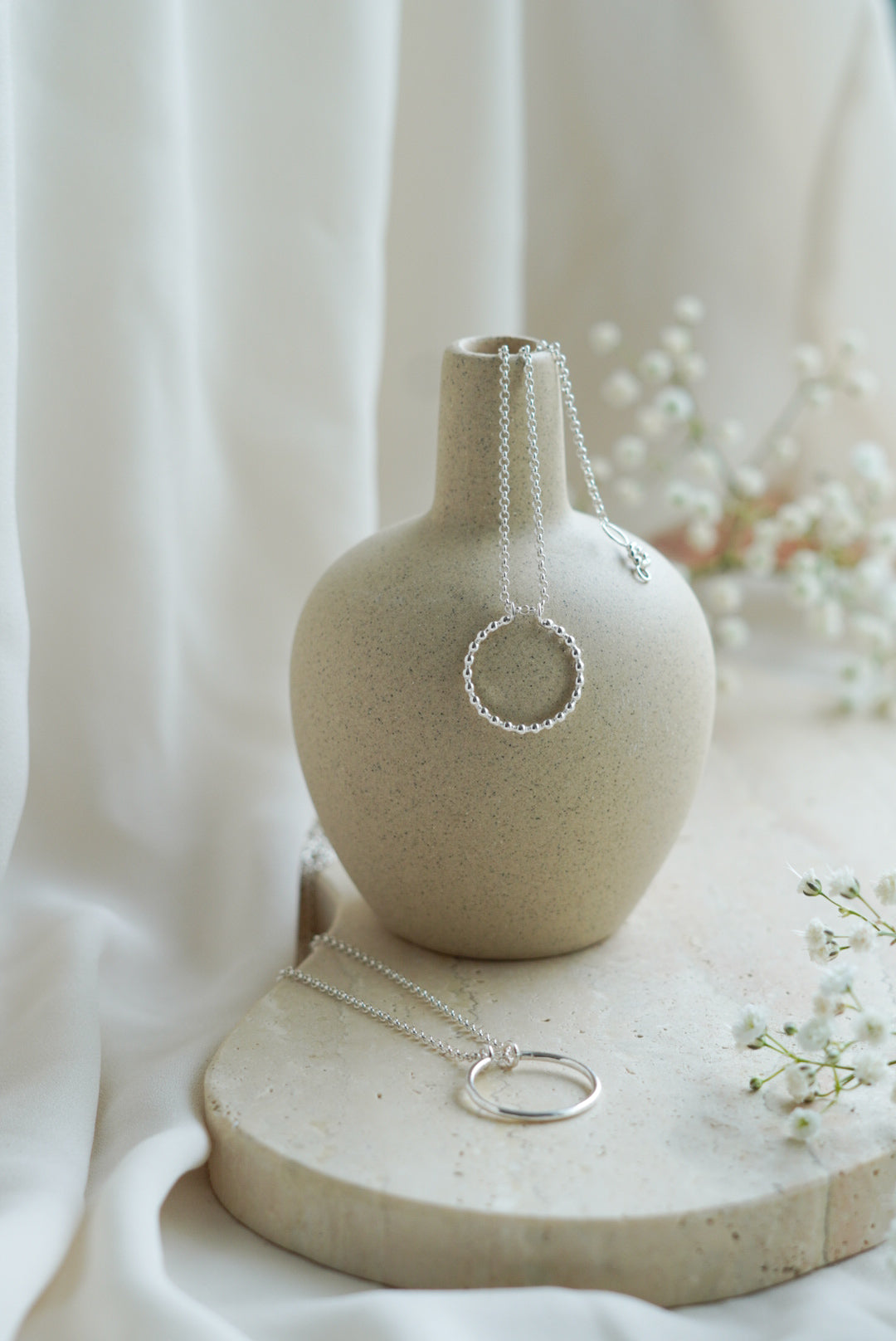 Bubbel RUND ring holder sormukselle Ja Luna ringholder